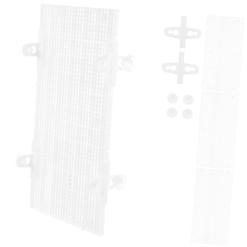 TOYANDONA 4 Stück Aquarium Trennwand Teilig Netzplatte mit Saugnäpfen Transparente Zuschneidbare Bodentrenner für Aquarien Verbessert Wasserdurchlässigkeit und Fischaufzucht TOYANDONA 4 Stück Aquarium Trennwand Teilig Netzplatte mit Saugnäpfen Transparente Zuschneidbare Bodentrenner für Aquarien Verbessert Wasserdurchlässigkeit und Fischaufzucht von TOYANDONA