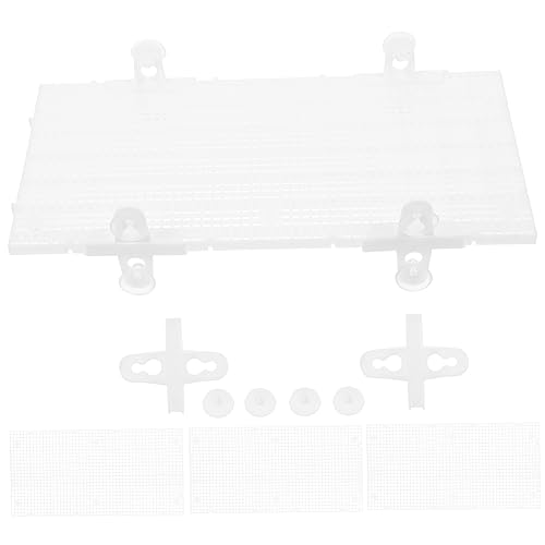 TOYANDONA 4 Stück Aquarium Trennwand Teilig aus Langlebigem mit Saugnäpfen Transparentes Zuschneidbares für Fischaufzucht und Betta Isolation Stabiler Beckenteiler für Bessere TOYANDONA 4 Stück Aquarium Trennwand Teilig aus Langlebigem mit Saugnäpfen Transparentes Zuschneidbares für Fischaufzucht und Betta Isolation Stabiler Beckenteiler für Bessere von TOYANDONA