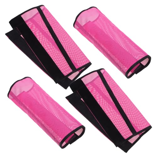 TOYANDONA 4 Stück Atmungsaktive Netz-fliegenstiefel für Pferde Elastischer Sitz Uv-Schutz Schnelltrocknend Schützt vor Insektenstichen Stampfen Langlebig Bequem Rosa TOYANDONA 4 Stück Atmungsaktive Netz-fliegenstiefel für Pferde Elastischer Sitz Uv-Schutz Schnelltrocknend Schützt vor Insektenstichen Stampfen Langlebig Bequem Rosa von TOYANDONA