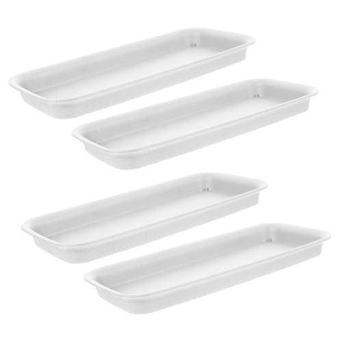TOYANDONA 4stücke Rechteckige Pflanzenschalen wasserdichte Untersetzer Für Blumentöpfe Langlebige Blumenschalen Aus Stabilem Resin Pflanzenpflege TOYANDONA 4stücke Rechteckige Pflanzenschalen wasserdichte Untersetzer Für Blumentöpfe Langlebige Blumenschalen Aus Stabilem Resin Pflanzenpflege von TOYANDONA