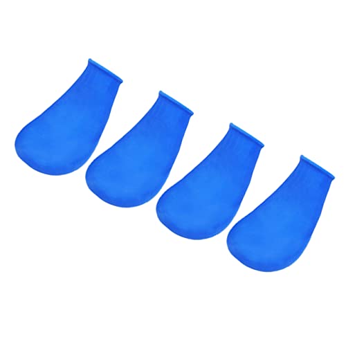 TOYANDONA 4 Stück Haustier wasserdichte Schuhe Hundeschuhe rutschfeste Hundesocken Stiefeletten Nicht Hund Galoschen Regen Gummistiefel Hundestiefel Schuhe für Hunde Blue TOYANDONA 4 Stück Haustier wasserdichte Schuhe Hundeschuhe rutschfeste Hundesocken Stiefeletten Nicht Hund Galoschen Regen Gummistiefel Hundestiefel Schuhe für Hunde Blue von TOYANDONA