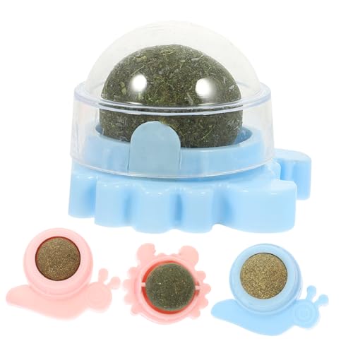 TOYANDONA 4 Stück Interaktives Katze Wohnungskatzen drinnen Cartoon-Katzenminze-Ball Catnip -Kauspielzeug Kätzchen-Zubehör Kätzchen kauert Katze Kauspielzeug Plastik TOYANDONA 4 Stück Interaktives Katze Wohnungskatzen drinnen Cartoon-Katzenminze-Ball Catnip -Kauspielzeug Kätzchen-Zubehör Kätzchen kauert Katze Kauspielzeug Plastik von TOYANDONA