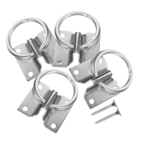 TOYANDONA 4stücke Sicherheitsring Für Pferd Rostfreier Metallanbindering Pferdeanbindering Schraubverschluss Geeignet Für Training Und Tägliche Nutzung TOYANDONA 4stücke Sicherheitsring Für Pferd Rostfreier Metallanbindering Pferdeanbindering Schraubverschluss Geeignet Für Training Und Tägliche Nutzung von TOYANDONA