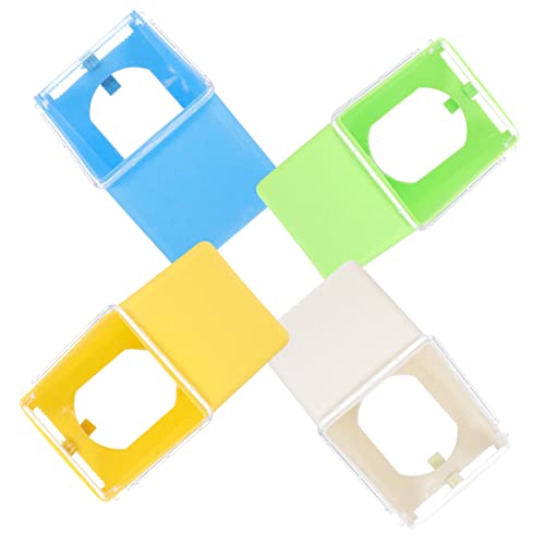 TOYANDONA 4 Stück Pigeon Feeding Container Multifunktionale Taubenfütterung Box mit Deckel Teiliges für Pigeon Water Food Basin und Vogelkäfige TOYANDONA 4 Stück Pigeon Feeding Container Multifunktionale Taubenfütterung Box mit Deckel Teiliges für Pigeon Water Food Basin und Vogelkäfige von TOYANDONA