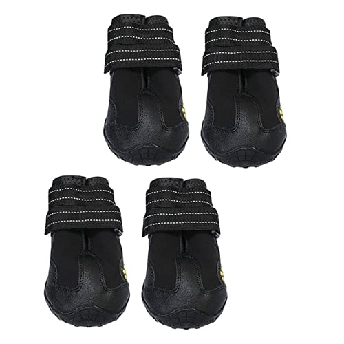 TOYANDONA 4 Stück Schuhe rutschfeste wasserdichte und Verschleißfeste für Welpen Verstellbar Schutz bei Kaltem für Kleine TOYANDONA 4 Stück Schuhe rutschfeste wasserdichte und Verschleißfeste für Welpen Verstellbar Schutz bei Kaltem für Kleine von TOYANDONA