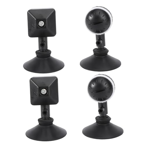 TOYANDONA 4 Stück Teiliges Air Pump Stone mit Saugnapf Einstellbarer Bubble Diffuser für Aquarien Langlebiger Sauerstoffstein zur Effektiven Belüftung und Sauerstoffversorgung von von TOYANDONA