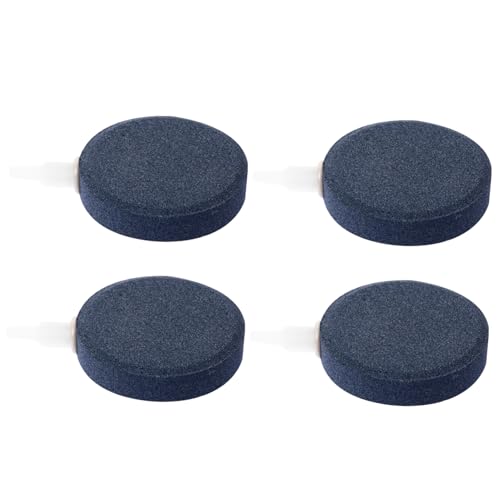 TOYANDONA 4 Stück Teiliges Aquarium Luftstein Bubble Diffuser für Luftpumpe Luftblasen Sauerstoffstein aus Premium Sandmaterial Erhöht Sauerstoffzufuhr und für Gesunde Zierfische und von TOYANDONA