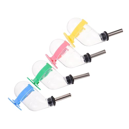 TOYANDONA 4 Stück Teiliges Hamster Trinkflaschen Auslaufsicherer Wasserspender mit Edelstahlkugel Hängend für Käfige Geruchlos Transparent Geeignet für Kleine Haustiere Wie Hamster und TOYANDONA 4 Stück Teiliges Hamster Trinkflaschen Auslaufsicherer Wasserspender mit Edelstahlkugel Hängend für Käfige Geruchlos Transparent Geeignet für Kleine Haustiere Wie Hamster und von TOYANDONA