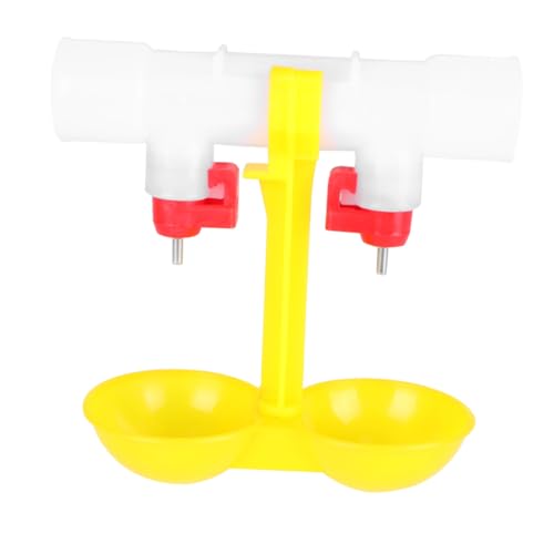 TOYANDONA 4 Stück Teiliges Hühner Tränke Kugelventil aus Edelstahl Halbkreis Kugel Automatische Geflügel Wassertränke für Hühner Tauben Vogel Quail Nutztiere TOYANDONA 4 Stück Teiliges Hühner Tränke Kugelventil aus Edelstahl Halbkreis Kugel Automatische Geflügel Wassertränke für Hühner Tauben Vogel Quail Nutztiere von TOYANDONA