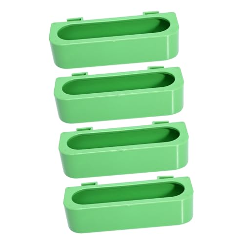 TOYANDONA 4 Stück Teiliges Vogel Futterbox aus Robustem Kunststoff Großer Futter und Wasserspender für Tauben Dicker Käfighalter Grün Einfach zu Befestigen Vielseitig für Vogelkäfige TOYANDONA 4 Stück Teiliges Vogel Futterbox aus Robustem Kunststoff Großer Futter und Wasserspender für Tauben Dicker Käfighalter Grün Einfach zu Befestigen Vielseitig für Vogelkäfige von TOYANDONA
