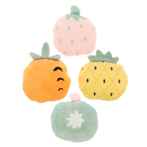 TOYANDONA 4 Stück interaktives Kitten cat Toys Begleitendes Katzen + Plüsch Crinkle Cat Toy Hallo für Katzen zum Necken von Katzen von TOYANDONA