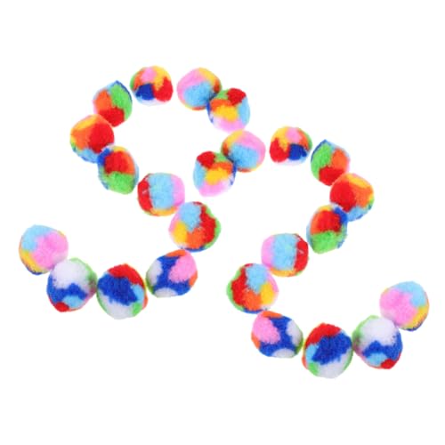 TOYANDONA 40 Stück Teiliges Interaktives Katzen Spielzeugset Plüsch Rainbow Bälle für Kätzchen Lustiges und Aktives Bewegung und Spielverhaltens TOYANDONA 40 Stück Teiliges Interaktives Katzen Spielzeugset Plüsch Rainbow Bälle für Kätzchen Lustiges und Aktives Bewegung und Spielverhaltens von TOYANDONA