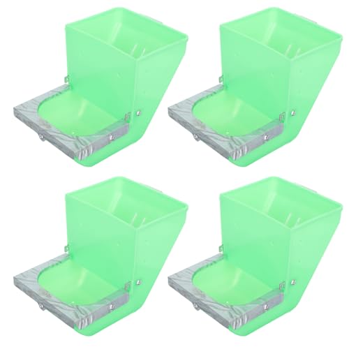 TOYANDONA 4 Stück Kaninchen Futter Schüssel aus Kunststoff Leicht zu Reinigen Langlebig für Haustiere Geeignet Futternapf für Kaninchen und Kleintiere für Käfige TOYANDONA 4 Stück Kaninchen Futter Schüssel aus Kunststoff Leicht zu Reinigen Langlebig für Haustiere Geeignet Futternapf für Kaninchen und Kleintiere für Käfige von TOYANDONA