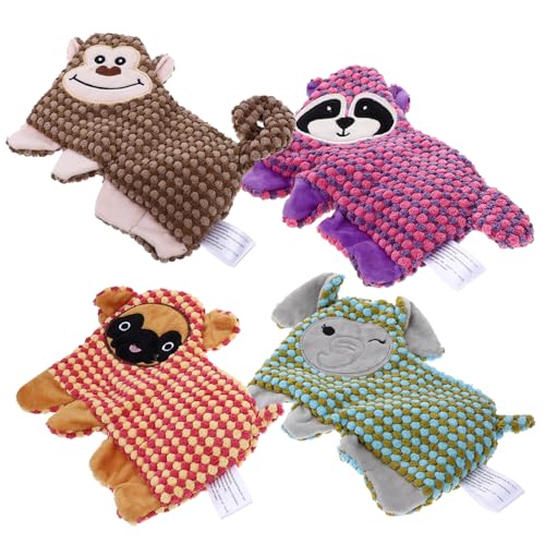 TOYANDONA 4Stücke Teiliges Kauspielzeug Für Welpen Und Große Langlebig Füllung Mit Geräuschen Animiert Und Kauen Fördert Die Gesundheit TOYANDONA 4Stücke Teiliges Kauspielzeug Für Welpen Und Große Langlebig Füllung Mit Geräuschen Animiert Und Kauen Fördert Die Gesundheit von TOYANDONA