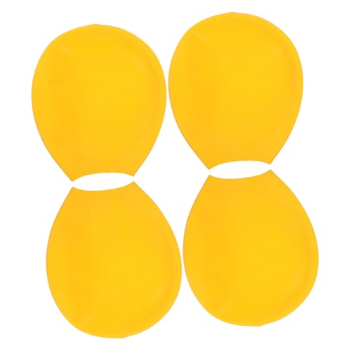 TOYANDONA 4Stücke Teiliges wasserdichte Hundeschuhe Für Outdoor Aktivitäten rutschfeste Sohle Für Katzen Und Langlebige Haustierschuhe Gelb von TOYANDONA