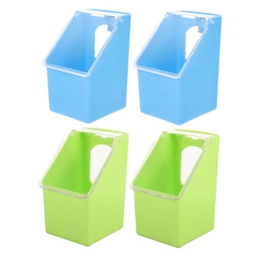 TOYANDONA 4stücke Teiliges Wachtel Und Taubenfutterset Robuster Hängender Futterspender Aus Strapazierfähigem Material Für Pflege Von Vögeln Und Einfache Futterhandhabung von TOYANDONA