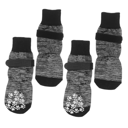 TOYANDONA 4Stücke rutschfeste Hundesocken Für Kleine Waschbare Baumwollsocken Mit Pflegefunktion Entzückendes Design Für Innen Und Außeneinsätze Schutz Ihrer Böden TOYANDONA 4Stücke rutschfeste Hundesocken Für Kleine Waschbare Baumwollsocken Mit Pflegefunktion Entzückendes Design Für Innen Und Außeneinsätze Schutz Ihrer Böden von TOYANDONA