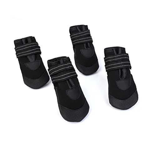 TOYANDONA 4Stücke wasserdichte Hundestiefel Für Haustiere Reflektierende rutschfeste Für Kleine Und Große Für Herbst Und Winter Schützend Und Warmhaltend TOYANDONA 4Stücke wasserdichte Hundestiefel Für Haustiere Reflektierende rutschfeste Für Kleine Und Große Für Herbst Und Winter Schützend Und Warmhaltend von TOYANDONA