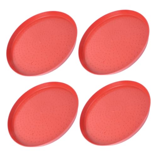 TOYANDONA 4stücke Geflügel Fütterung Tablett Für Küken Enten Gänse Kleine Geflügel Feeder Lebensmittel von TOYANDONA