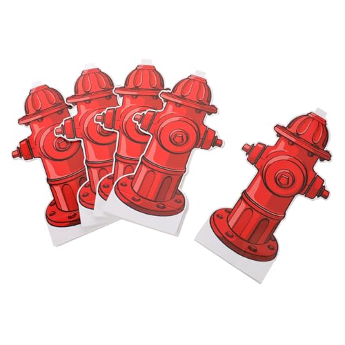 TOYANDONA 5 Blätter Stuhlgang Hund Post Männlichen Hund Pee Station Hund Hydrant Hund Hydrant von TOYANDONA