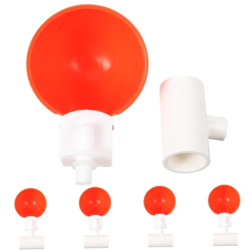 TOYANDONA 5 Sätze Automatischer Hühner Wasserspender Multi Funktionale Tränke für Geflügel Praktische Wasserversorgung für Hühner Tauben und Andere Vögel Robustes Material Einfache von TOYANDONA