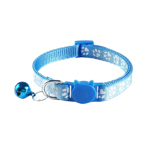 TOYANDONA 5 Stück Glockenhalsband für Haustiere Sicherheits-Katzenhalsband Katzenhalsband Schmuck Halszubehör für Katzen für Haustierkätzchen Kätzchenkragen Katzenkragen von TOYANDONA