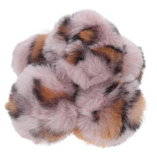 TOYANDONA 5 Stück Katzenminze Spielzeugball Lustiges Katzenspielzeug Kätzchen Kauert Katze Kauert Katze Fuzzy Bälle Katzenball Bälle Für Katzen Plüsch von TOYANDONA