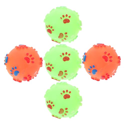 TOYANDONA 5 Stück Sound- Für Haustiere Interaktive Hundespielzeug Bälle Für Hunde Quietschend Hündchen Hundesachen Hundeball Welpe Lustig Soundspielzeug Für Hunde TOYANDONA 5 Stück Sound- Für Haustiere Interaktive Hundespielzeug Bälle Für Hunde Quietschend Hündchen Hundesachen Hundeball Welpe Lustig Soundspielzeug Für Hunde von TOYANDONA