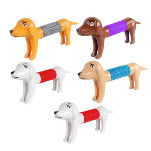 TOYANDONA 5st Stressabbauendes Hundespielzeug Spielzeuge Partyspielzeug Spielzeug Zur Linderung Von Ermüdung Wiederverwendbares Dehnbares Spielzeug Lustiges Spielzeug Plastik Puzzle Geschenk von TOYANDONA