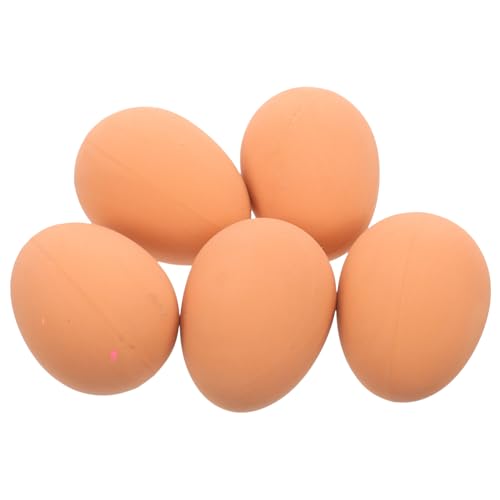 TOYANDONA 5 Stück Teiliges Hundespielzeug aus Sicherem Gummi Elastische Springende Eier für Mittlere Hunde und Welpen Interaktives Beiß und Fangspielzeug Agilität und Spielspaß TOYANDONA 5 Stück Teiliges Hundespielzeug aus Sicherem Gummi Elastische Springende Eier für Mittlere Hunde und Welpen Interaktives Beiß und Fangspielzeug Agilität und Spielspaß von TOYANDONA