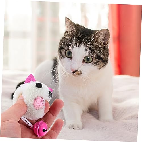 TOYANDONA 5 Stück Teiliges Katzenplüschspielzeug Interaktive Mäuse für Kätzchen Weiche Ansprechende Katzenspielzeuge mit Glocke Fördert Aktivität für Katzenliebhaber TOYANDONA 5 Stück Teiliges Katzenplüschspielzeug Interaktive Mäuse für Kätzchen Weiche Ansprechende Katzenspielzeuge mit Glocke Fördert Aktivität für Katzenliebhaber von TOYANDONA