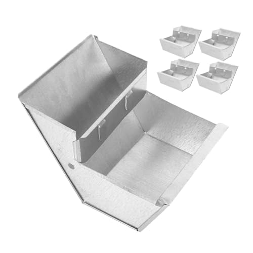 TOYANDONA 5 Stück Teiliges Metall-futterset für Kaninchenkäfige Langlebiger Futter Wasserspender Sicheres Aufhängesystem Wiederverwendbar Leicht zu Reinigen Geeignet für Kaninchen TOYANDONA 5 Stück Teiliges Metall-futterset für Kaninchenkäfige Langlebiger Futter Wasserspender Sicheres Aufhängesystem Wiederverwendbar Leicht zu Reinigen Geeignet für Kaninchen von TOYANDONA