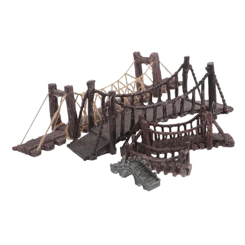 TOYANDONA 5 Stück Teiliges Miniatur-brückenset aus Langlebigem Resin Wasserbeständig Pflegeleicht Natürliche Aquarium-Dekoration für Fischbecken und DIY-mikrolandschaften TOYANDONA 5 Stück Teiliges Miniatur-brückenset aus Langlebigem Resin Wasserbeständig Pflegeleicht Natürliche Aquarium-Dekoration für Fischbecken und DIY-mikrolandschaften von TOYANDONA