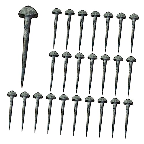 TOYANDONA 50 Stück Hufeisennägel aus Eisen Auswechselbare Hufnägel für Professionelle Pferdeausrüstung Langlebig und Zubehör für Hufpflege und Pferdebedarf TOYANDONA 50 Stück Hufeisennägel aus Eisen Auswechselbare Hufnägel für Professionelle Pferdeausrüstung Langlebig und Zubehör für Hufpflege und Pferdebedarf von TOYANDONA