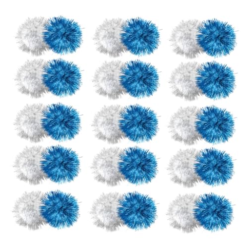 TOYANDONA 50Stücke Interaktive Katzenspielzeuge Glitzernde Tinsel Bälle Für Selbstständiges Fördert Aktivität Und Langeweile Bei Katzen TOYANDONA 50Stücke Interaktive Katzenspielzeuge Glitzernde Tinsel Bälle Für Selbstständiges Fördert Aktivität Und Langeweile Bei Katzen von TOYANDONA