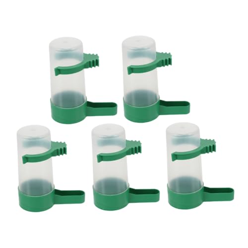 TOYANDONA 5Stücke Automatischer Wasserspender für Wiederverwendbarer Plastik Wasseradapter für Papageien und Kleinvögel für Vogelkäfige Sicheres und Design Große TOYANDONA 5Stücke Automatischer Wasserspender für Wiederverwendbarer Plastik Wasseradapter für Papageien und Kleinvögel für Vogelkäfige Sicheres und Design Große von TOYANDONA