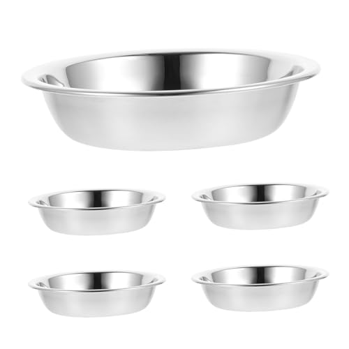 TOYANDONA 5Stücke Futternapf Katzenfutter Behälter Lebensmittelqualität Stabiler Napf für Katzen und Kätzchen für Futter und Wasserspeicherung TOYANDONA 5Stücke Futternapf Katzenfutter Behälter Lebensmittelqualität Stabiler Napf für Katzen und Kätzchen für Futter und Wasserspeicherung von TOYANDONA