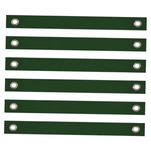 TOYANDONA 6 Stück Baumgurte Für Den Gartenbau Einsatz Baumriemen Zum Abstecken Wickeln Unterstützt Stabilisator Pflanzenstützpfähle Baumseilunterstützung Anlage Hurrikan Schutz Nylon Green von TOYANDONA
