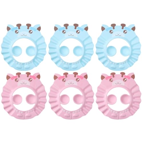 TOYANDONA 3 Sets Verstellbare Baby-duschhaube Für Bad Shampoo Hut Für Kinder Und Kleinkinder Eva Shampoo Augen Haarstyling 2 Stück X 3 TOYANDONA 3 Sets Verstellbare Baby-duschhaube Für Bad Shampoo Hut Für Kinder Und Kleinkinder Eva Shampoo Augen Haarstyling 2 Stück X 3 von TOYANDONA