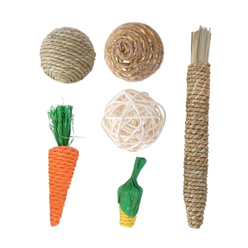 TOYANDONA 6stücke Teiliges Natürlichen Gras Und Rattanbällen Für Haustiere Interaktive Kauspielzeuge Für Hamster Katzen Kaninchen Und Vögel Und TOYANDONA 6stücke Teiliges Natürlichen Gras Und Rattanbällen Für Haustiere Interaktive Kauspielzeuge Für Hamster Katzen Kaninchen Und Vögel Und von TOYANDONA
