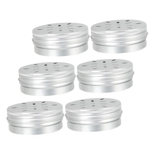 TOYANDONA 6 Stück Teiliges Hundeduft Trainingsset Aluminium Duftboxen für Geruchstraining Robuste Leicht zu Reinigende Trainingsbehälter Nasenarbeit und Suchfähigkeiten von Kleinen Hunden von TOYANDONA