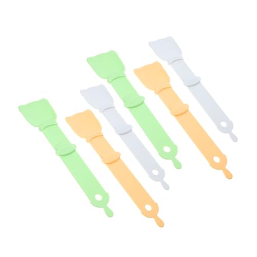 TOYANDONA 6 Stück Teiliges Katzenfutter Löffel Multifunktionaler Quetschlöffel für Weiche Snacks Präziser Futterspender für Katzenstreifen Hygienischer Leckerli Löffel für Kleine Haustiere TOYANDONA 6 Stück Teiliges Katzenfutter Löffel Multifunktionaler Quetschlöffel für Weiche Snacks Präziser Futterspender für Katzenstreifen Hygienischer Leckerli Löffel für Kleine Haustiere von TOYANDONA
