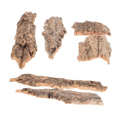 TOYANDONA 6 Stück Teiliges Reptilien Kletterplattform aus Natürlicher Baumrinde Mittelgroß Leicht und Sicher für Terrarium Aquarium und Schildkrötenbecken Realistische Landschaftsdekoration TOYANDONA 6 Stück Teiliges Reptilien Kletterplattform aus Natürlicher Baumrinde Mittelgroß Leicht und Sicher für Terrarium Aquarium und Schildkrötenbecken Realistische Landschaftsdekoration von TOYANDONA