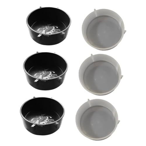 TOYANDONA 6 Stück Teiliges Reptilien Wassernapf Stabile Futter und Trinkschalen für Spinnen Schildkröten Echsen Langlebige Praktische Terrarien Futterschalen in Weiß und Schwarz Geeignet TOYANDONA 6 Stück Teiliges Reptilien Wassernapf Stabile Futter und Trinkschalen für Spinnen Schildkröten Echsen Langlebige Praktische Terrarien Futterschalen in Weiß und Schwarz Geeignet von TOYANDONA