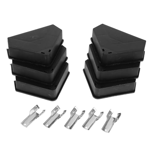 TOYANDONA 6 Stück Teiliges Robuste Dreieckige Rattenköderstation aus Wiederverwendbarem Kunststoff mit Metall Schlüssel Platzsparendes Design für Indoor und Outdoor Einfache Hohe TOYANDONA 6 Stück Teiliges Robuste Dreieckige Rattenköderstation aus Wiederverwendbarem Kunststoff mit Metall Schlüssel Platzsparendes Design für Indoor und Outdoor Einfache Hohe von TOYANDONA