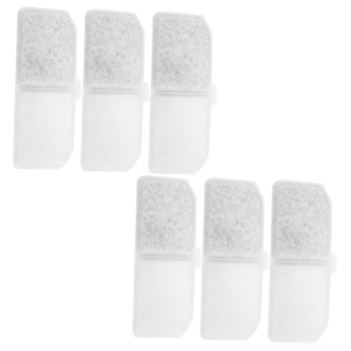 TOYANDONA 6Stücke Ersatzfilter für Katzenwasserbrunnen Hochwertige Filter für Trinkbrunnen Verbessert Wasserqualität Verhindert Blockaden für Haustiere Kompaktes Design TOYANDONA 6Stücke Ersatzfilter für Katzenwasserbrunnen Hochwertige Filter für Trinkbrunnen Verbessert Wasserqualität Verhindert Blockaden für Haustiere Kompaktes Design von TOYANDONA