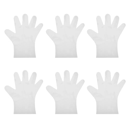 TOYANDONA 6Stücke Haustier Reinigungshandschuhe Waschfreier Pet Grooming Handschuh für Hunde und Katzen Sanfte Massage und Pflegehandschuhe Einfach zu Reinigen und Bequem von TOYANDONA