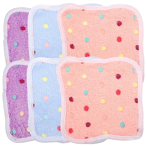 TOYANDONA 6Stücke Teiliges Hamsterpolster aus Weichem Korallenfleece Praktischer Käfig Liner für Meerschweinchen Bequeme Schlafmatte für Kleine TOYANDONA 6Stücke Teiliges Hamsterpolster aus Weichem Korallenfleece Praktischer Käfig Liner für Meerschweinchen Bequeme Schlafmatte für Kleine von TOYANDONA