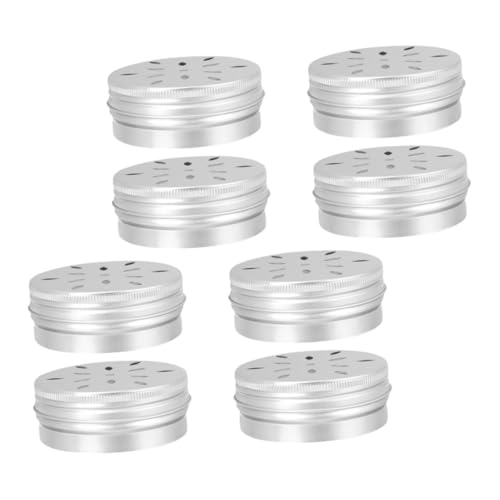 TOYANDONA 8 Stück Duftbox Für Hundetraining Nasenarbeitsdosen Duftdose Für Hundetraining Behälter Für Hundetraining Duftbehälter Für Hunde Hundeduftbehälter Aus Metall Aluminium Silver TOYANDONA 8 Stück Duftbox Für Hundetraining Nasenarbeitsdosen Duftdose Für Hundetraining Behälter Für Hundetraining Duftbehälter Für Hunde Hundeduftbehälter Aus Metall Aluminium Silver von TOYANDONA