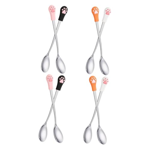 TOYANDONA 8 Stück Futterlöffel Für Haustiere Futterschaufel Katzenlöffel Katzen Und Hundefutterschaufel Tierfutterspatel Katzenfutteröffner Löffel Für Katzenfutter TOYANDONA 8 Stück Futterlöffel Für Haustiere Futterschaufel Katzenlöffel Katzen Und Hundefutterschaufel Tierfutterspatel Katzenfutteröffner Löffel Für Katzenfutter von TOYANDONA